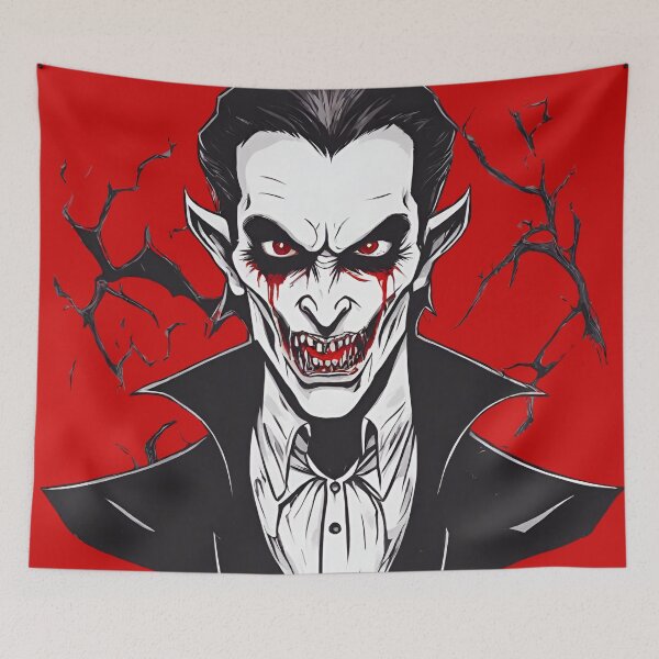 Item preview, Count Dracula smiles designed and sold by ELEORIS.
