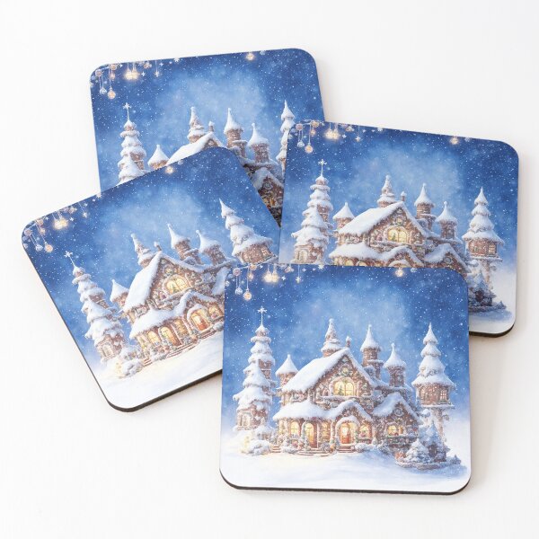Item preview, Fantasy Gingerbread House Watercolor designed and sold by AiAestheticPics & More....