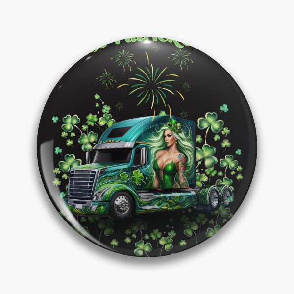 Item preview, Saint Patrick's Day Big rig  designed and sold by SeeingBeyond.