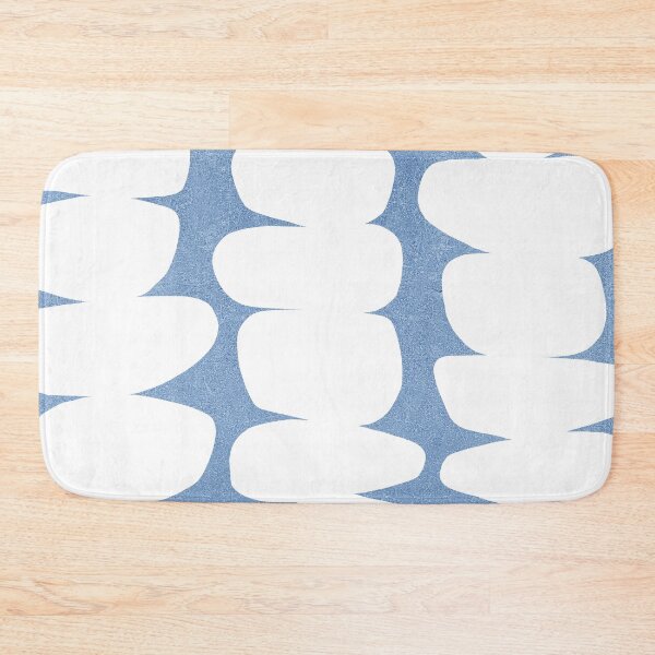Item preview, Minimal abstract Blue Nova Zen Pebbles Pattern 1.2 designed and sold by Dominiquevari.
