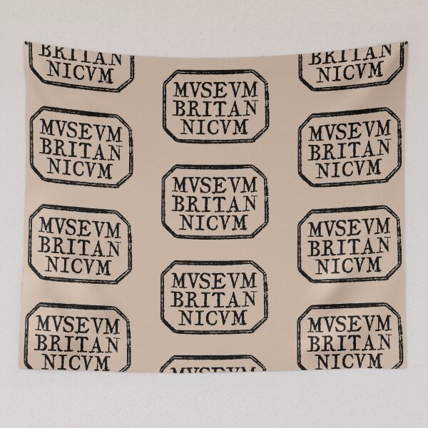 Item preview, Library Stamp Eighteenth Century British Museum designed and sold by Pixelchicken.