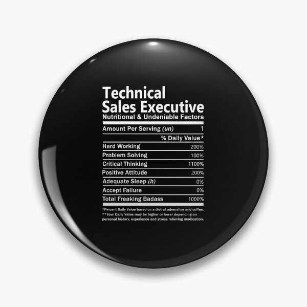 Item preview, Technical Sales Executive - Nutritional And Undeniable Factors designed and sold by alphatinost.