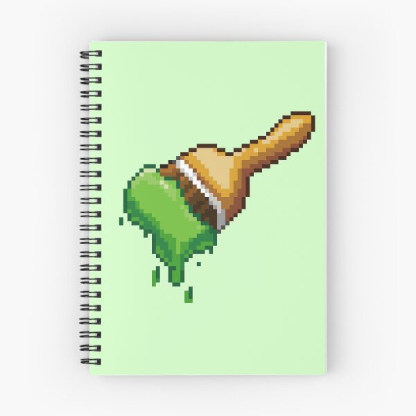 Item preview, Neopet Green Paint Brush Pixel Art designed and sold by AyrosArts.