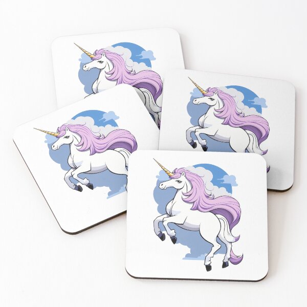 Item preview, The Last Unicorn Cute Pink Haired Unicorn designed and sold by AestheticArtHub.