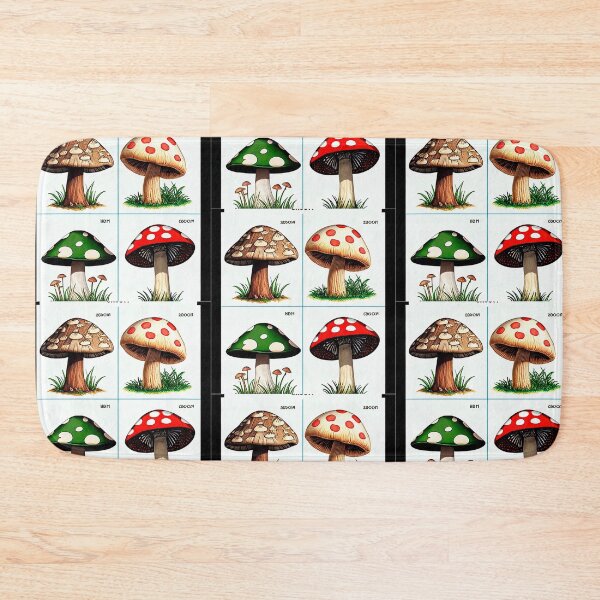 Item preview, Mushroom pattern designed and sold by PatronesKawai.
