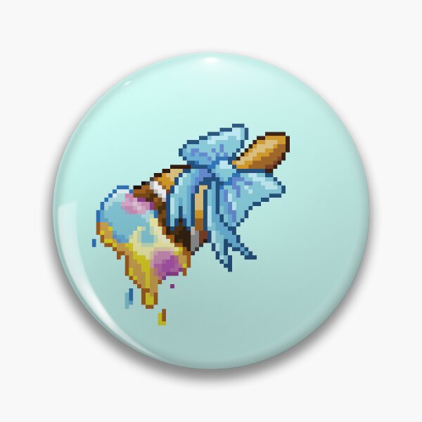 Item preview, Neopet Baby Paint Brush Pixel Art designed and sold by AyrosArts.