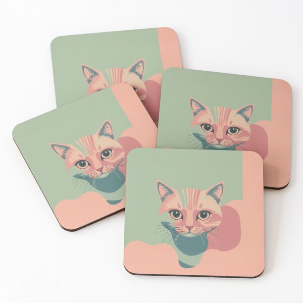 Item preview, Pastel Kitten - Chic Chat Créations Ref.070 designed and sold by ChicChat.