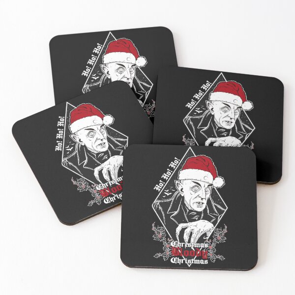 Item preview, Christmas Bloody Christmas - Nosferatu Creepy Xmas, Ho Ho Bad Santa, Gothic Aesthetic, Xmas Card, Spooky Christmas, Goth Xmas, Halloween Christmas Shirt, Creepy Design designed and sold by SSINAMOON.