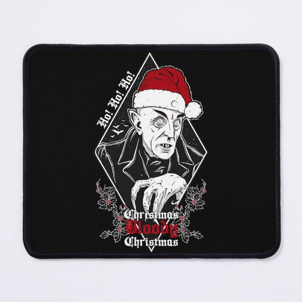 Item preview, Christmas Bloody Christmas - Nosferatu Creepy Xmas, Ho Ho Bad Santa, Gothic Aesthetic, Xmas Card, Spooky Christmas, Goth Xmas, Halloween Christmas Shirt, Creepy Design designed and sold by SSINAMOON.
