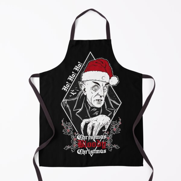 Item preview, Christmas Bloody Christmas - Nosferatu Creepy Xmas, Ho Ho Bad Santa, Gothic Aesthetic, Xmas Card, Spooky Christmas, Goth Xmas, Halloween Christmas Shirt, Creepy Design designed and sold by SSINAMOON.