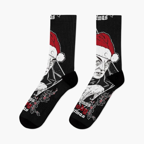Item preview, Christmas Bloody Christmas - Nosferatu Creepy Xmas, Ho Ho Bad Santa, Gothic Aesthetic, Xmas Card, Spooky Christmas, Goth Xmas, Halloween Christmas Shirt, Creepy Design designed and sold by SSINAMOON.