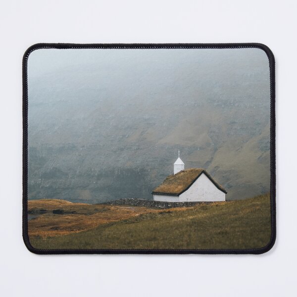 Item preview, Saksun Church Tranquility (Faroe Islands) designed and sold by nomadzero.