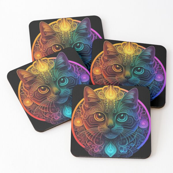 Item preview, illuminated cat with aura designed and sold by Lucasso432.