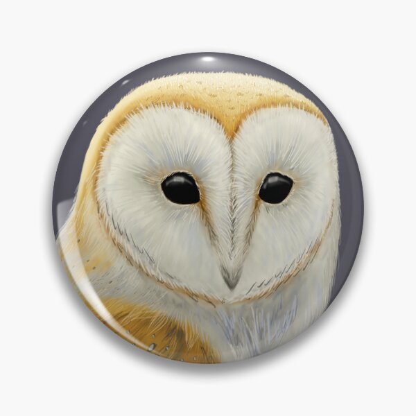 Item preview, Barn owl illustration designed and sold by Milanicole.