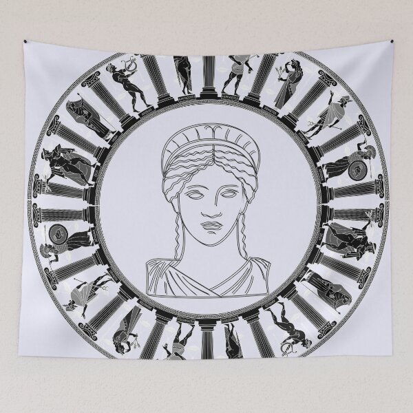 Item preview, Themis the goddess of justice and laws designed and sold by TheLocoShop.
