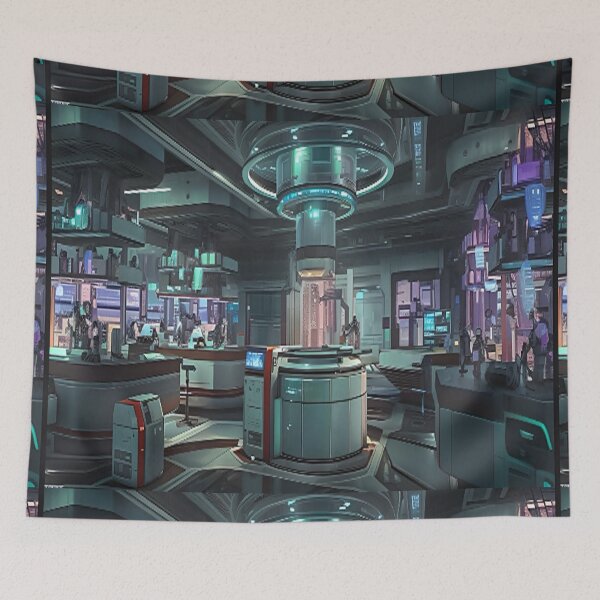 Item preview, Science Lab Tapestry designed and sold by jakersvelmax.