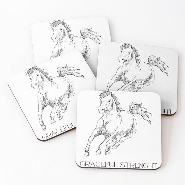 Item preview, Horse - Graceful Strength designed and sold by Tags-Design.