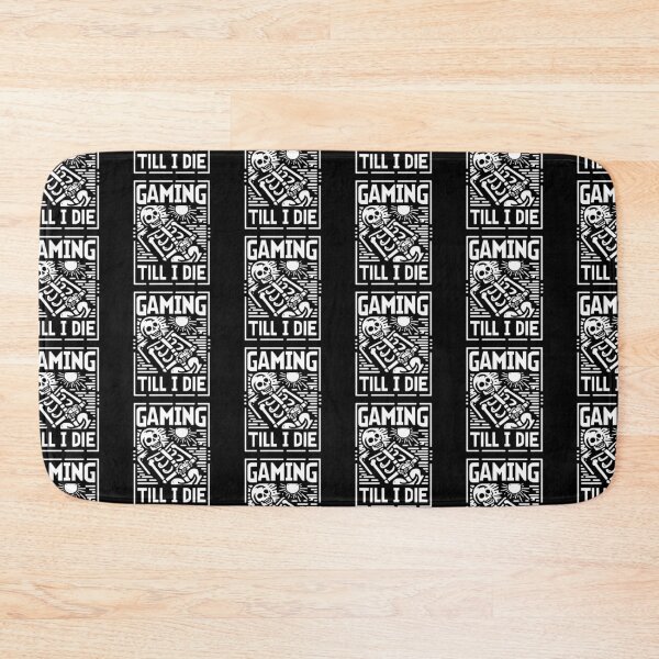Item preview, Funny Skeleton Gaming Till I Die designed and sold by SubtleSplit.