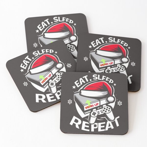 Item preview, Eat Sleep Game Repeat designed and sold by Chaput Store.
