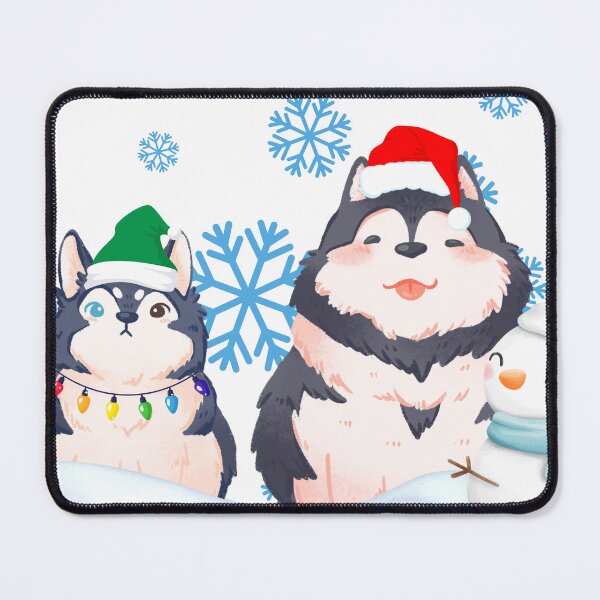 Item preview, Christmas Husky Dogs designed and sold by LunarDogs.