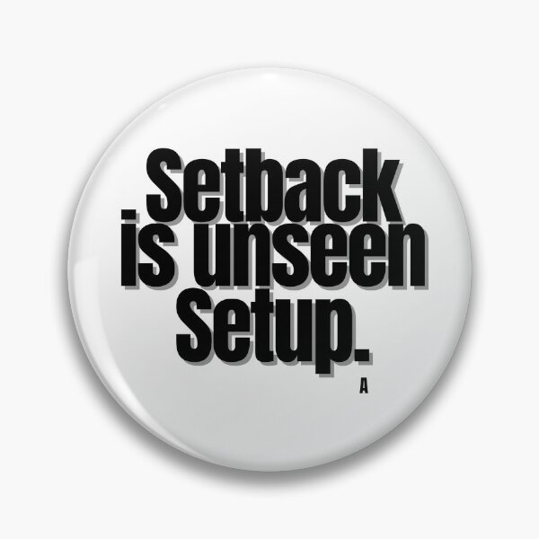 Item preview, Setback is unseen Setup. designed and sold by Finds.