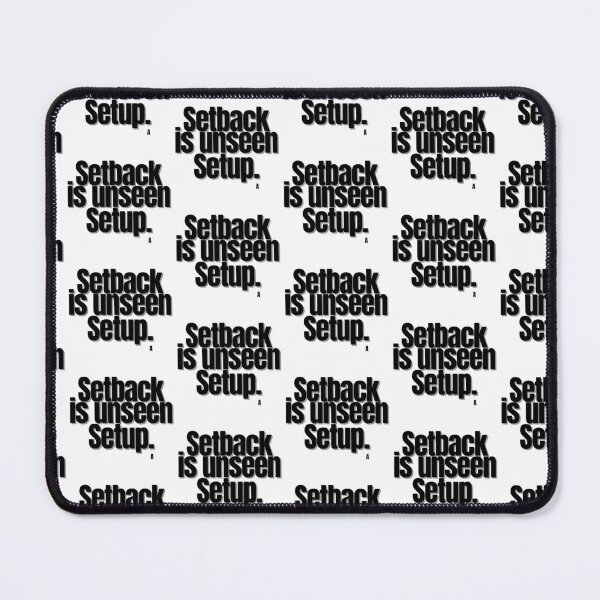 Item preview, Setback is unseen Setup. designed and sold by Finds.