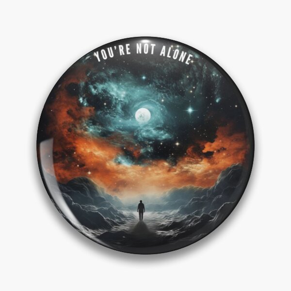 Item preview, Cosmic line - you're not alone designed and sold by TotalBest.