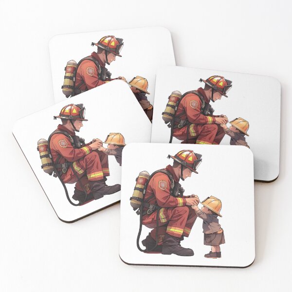Item preview, Future Hero - Firefighter's Legacy Artwork designed and sold by NovaGenArt.