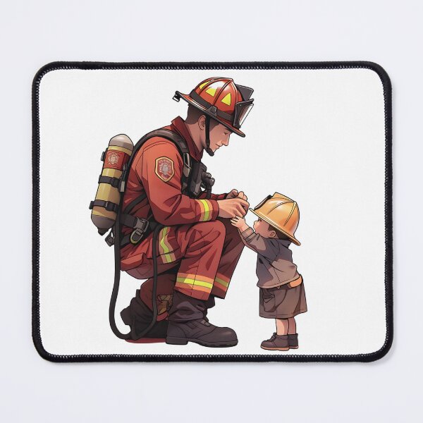 Item preview, Future Hero - Firefighter's Legacy Artwork designed and sold by NovaGenArt.