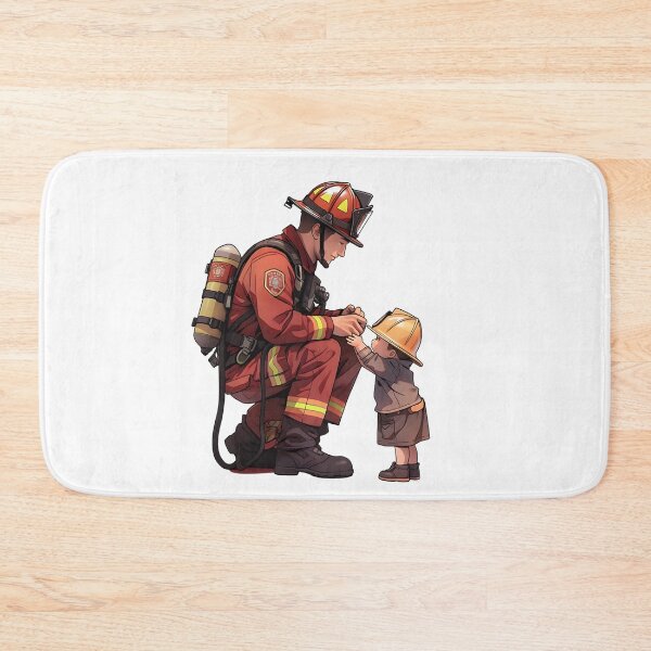 Item preview, Future Hero - Firefighter's Legacy Artwork designed and sold by NovaGenArt.