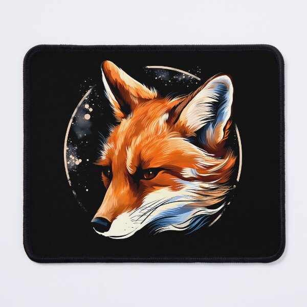 Item preview, Beautiful orange fox head Illustration designed and sold by NBSStore.