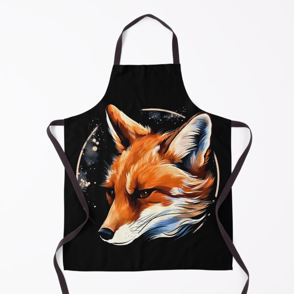 Item preview, Beautiful orange fox head Illustration designed and sold by NBSStore.