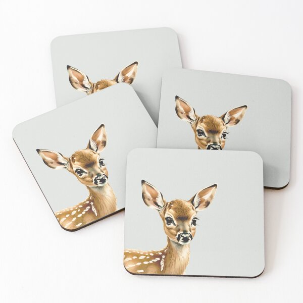 Item preview, LittleGnomad - Baby Deer Fawn Watercolour Design designed and sold by LittleGnomad.