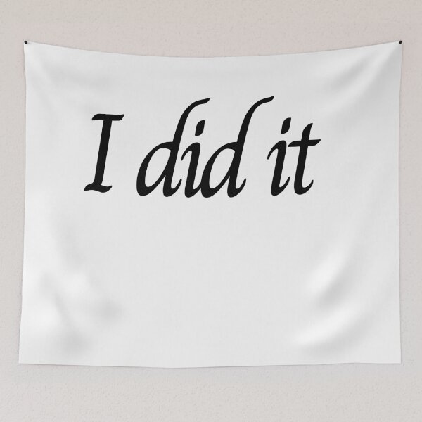 Item preview, I DID IT MOTIVATIONAL QUOTE designed and sold by TrinityGIRL.