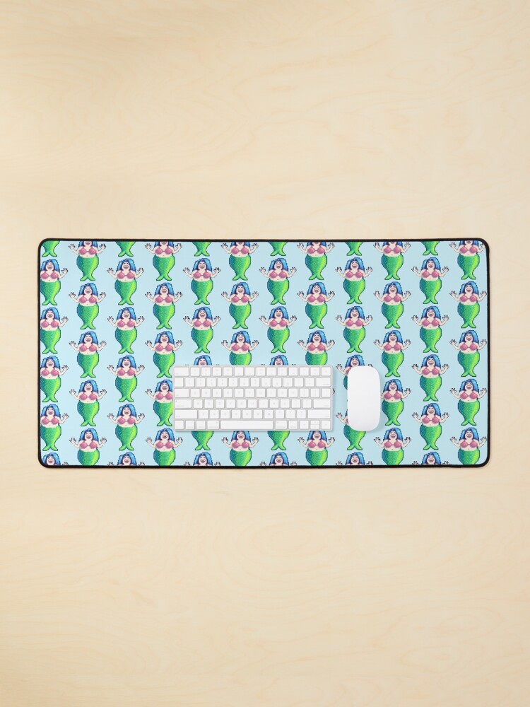 Aperçu 1 sur 5. Tapis de souris avec l'œuvre Sirène de Stardew Valley créée et vendue par r9440.