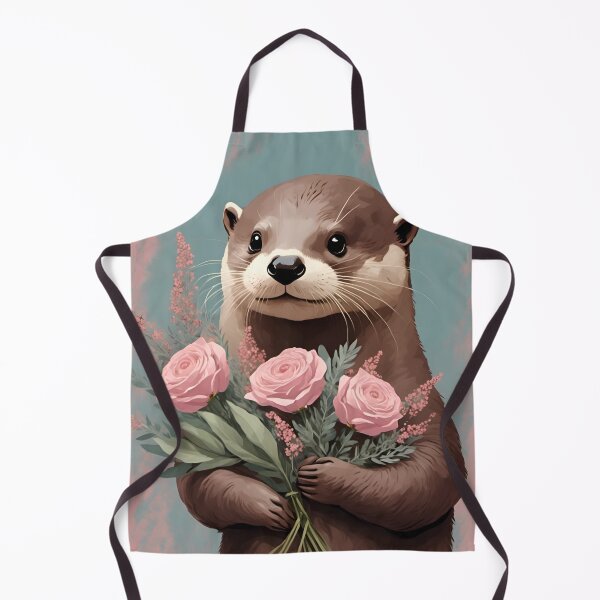 Item preview, Otter With Roses designed and sold by Angelandspot.
