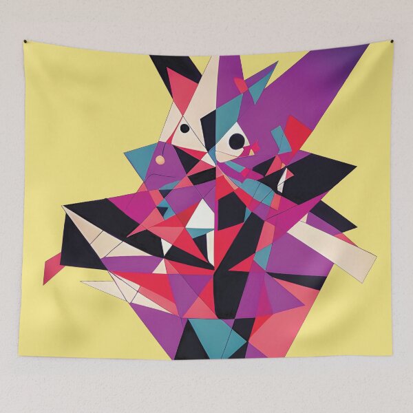 Item preview, Yellow Geometric designed and sold by Jin-Ai.