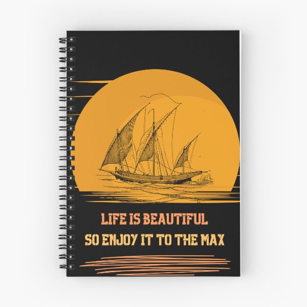 Item preview, Life is beautiful so enjoy it to the Max designed and sold by artimplementer.
