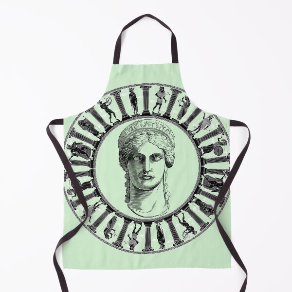 Item preview, Demeter the goddess Greek mythology myth art drawing design designed and sold by TheLocoShop.
