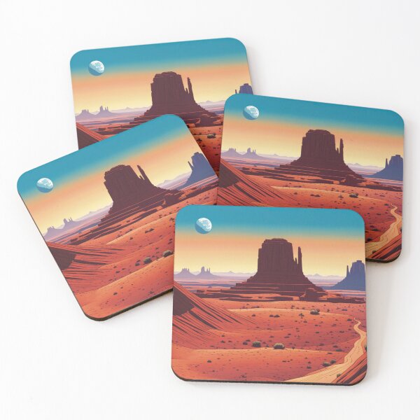 Item preview, Monument Valley Landscape with Road designed and sold by Secondearth.