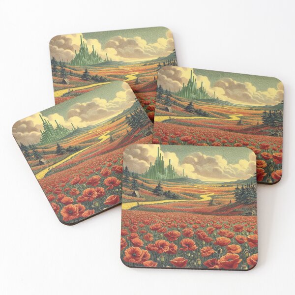 Item preview, Oz Poppy Field Landscape designed and sold by Oz Lover.