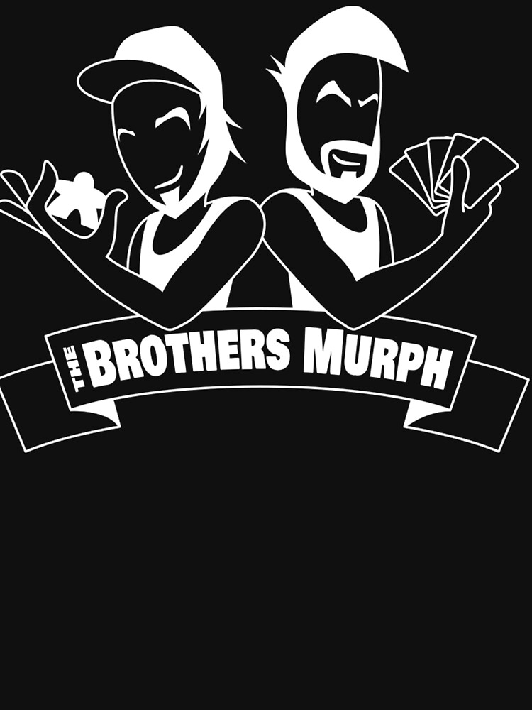 White The Brothers Murph Logo (Old Man Mike) by BrothersMurph
