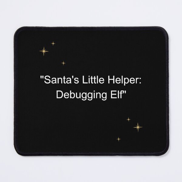 Artikelvorschau, Der kleine Helfer des Weihnachtsmanns: Debugging Elf entworfen und verkauft von Redstrawberry13.