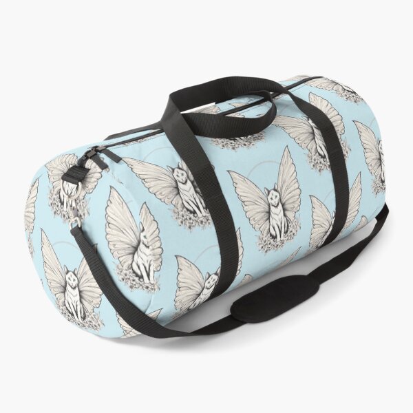 Item preview, Cute White Cat with big Butterfly wings designed and sold by Catophile.