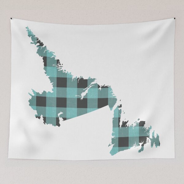 Item preview, Newfoundland and Labrador Plaid in Mint designed and sold by Maren Misner.