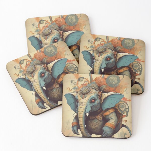 Artikelvorschau, Elephantzilla Monster im Retro- und Vintage-Stil entworfen und verkauft von bluel_evin.