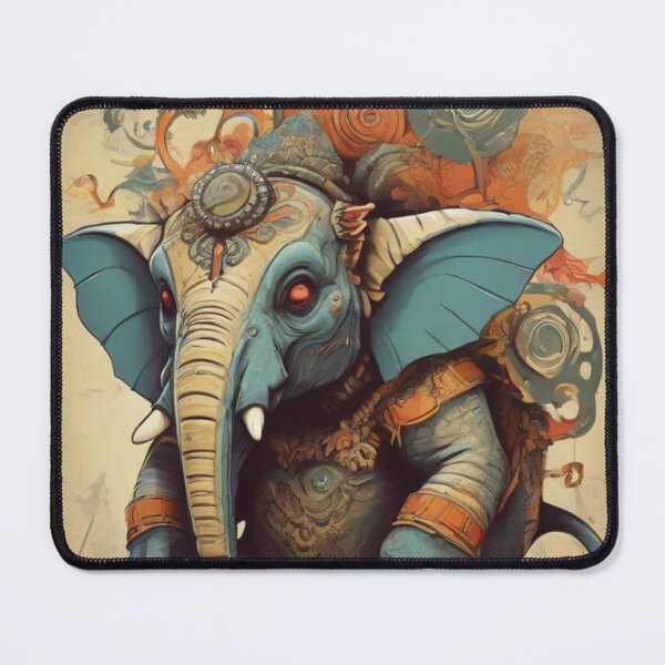 Item preview, Elephantzilla Monster in Retro and Vintage Style  designed and sold by bluel_evin.