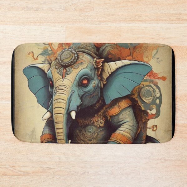 Item preview, Elephantzilla Monster in Retro and Vintage Style  designed and sold by bluel_evin.