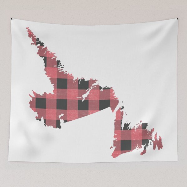 Item preview, Newfoundland and Labrador Plaid in Pink designed and sold by Maren Misner.