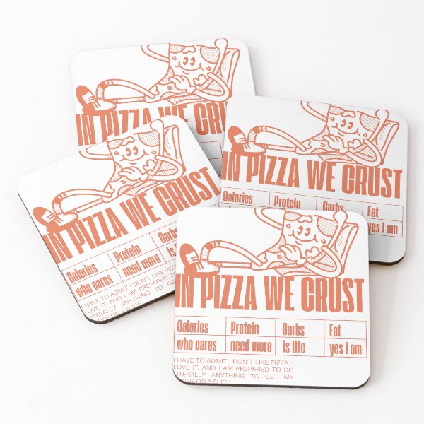 Item preview, In Pizza We Crust designed and sold by chairmanken.